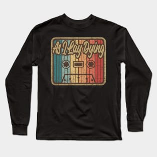 As I Lay Dying Vintage Cassette Long Sleeve T-Shirt